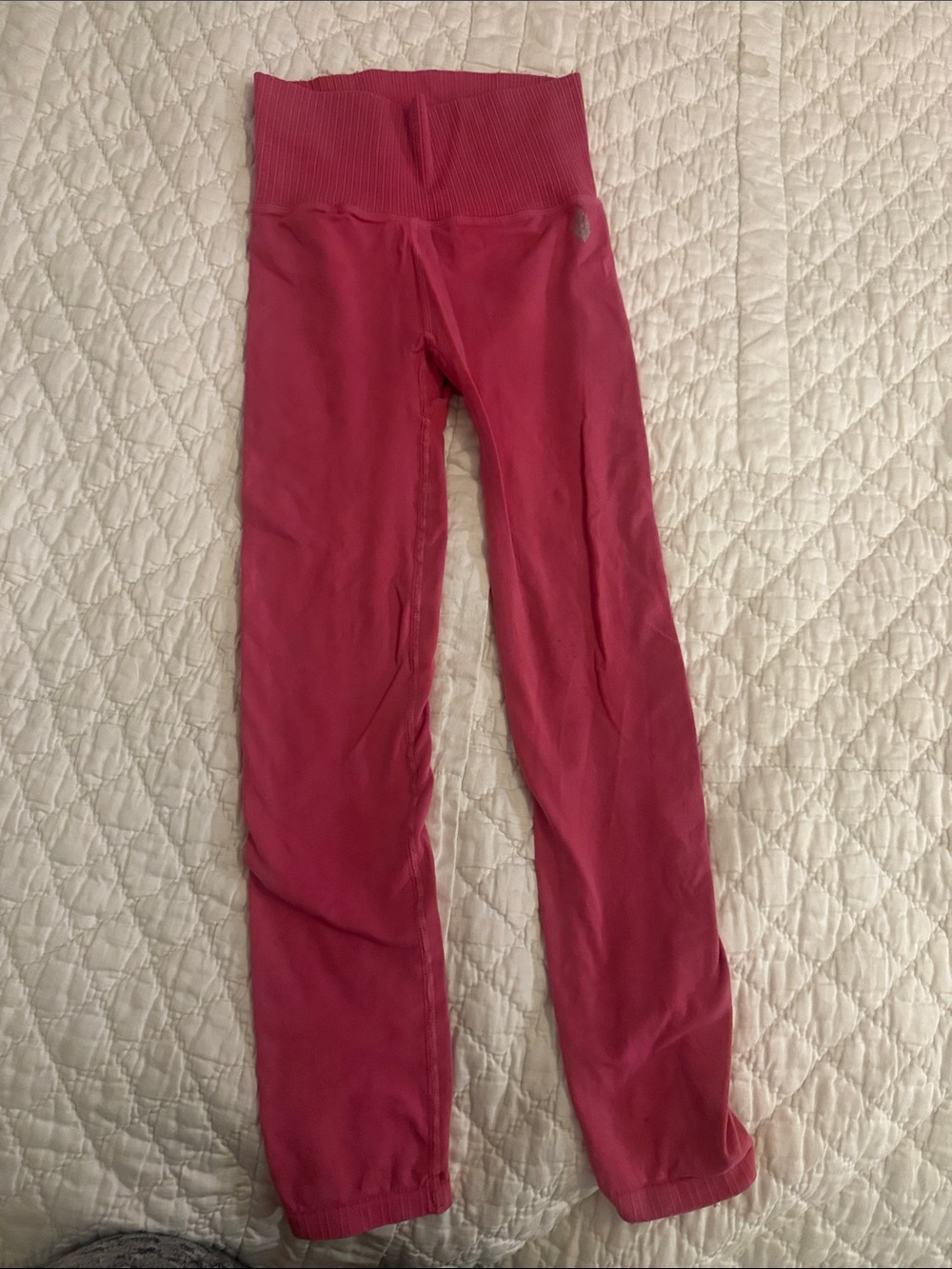 Free people High-Waist Pink Leggings
